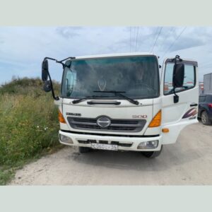 HINO 500, грузовой-бортовой с манипулятором, 2009 года
